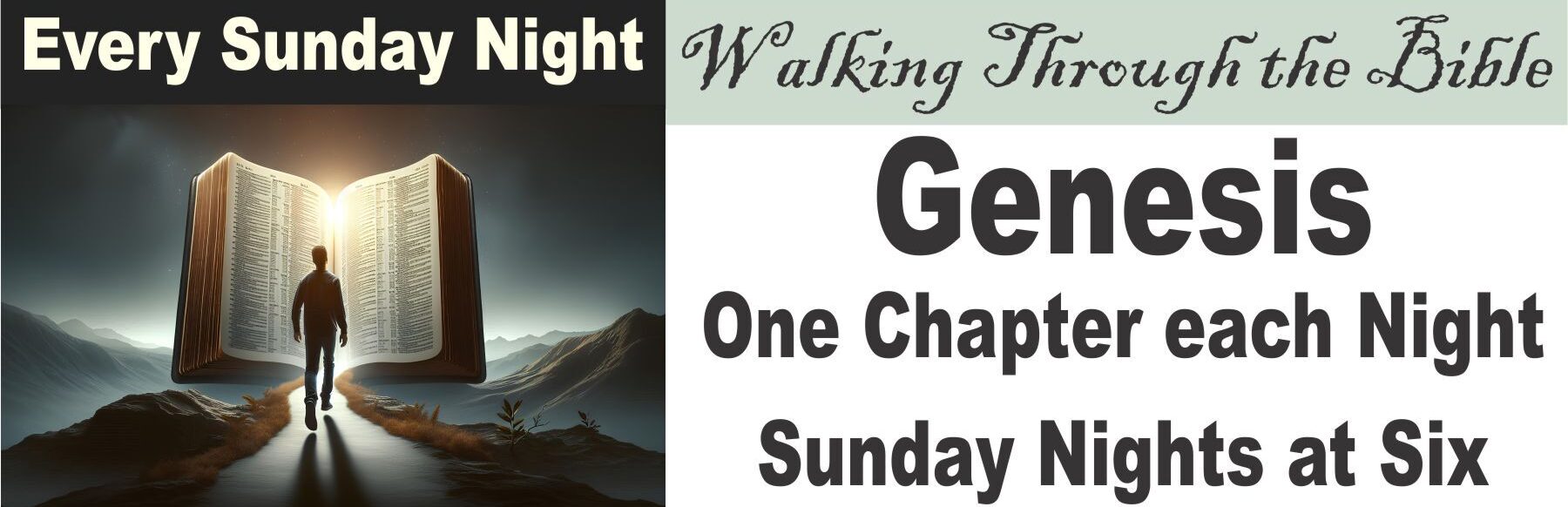 Walking Through Genesis